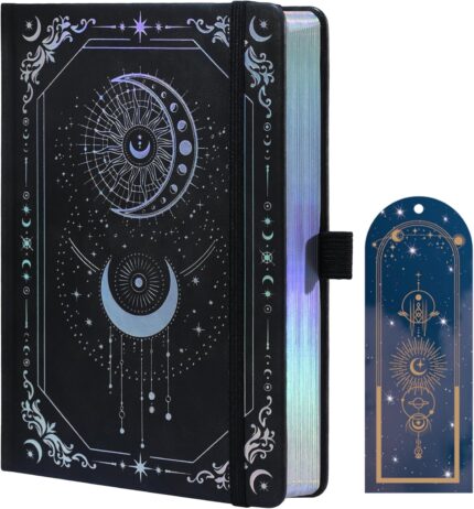 A5 Sun Moon Lined Journal