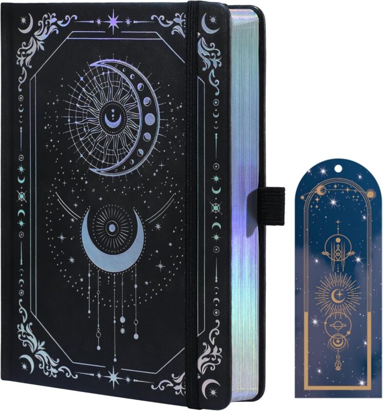A5 Sun Moon Lined Journal