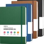 A5 lined hardcover journal pack