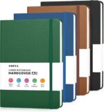 A5 lined hardcover journal pack