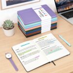 A5 Hardcover Lined Journal 100 GSM — Pack of 4, Assorted Covers