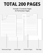 A5 Hardcover Lined Journal 200 Pages — Pack of 10, Ten Colours