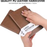 A5 Hardcover Notebook with Pen — Set of 30, 100 GSM Ruled Paper