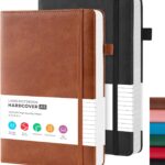 A5 lined hardcover notebook