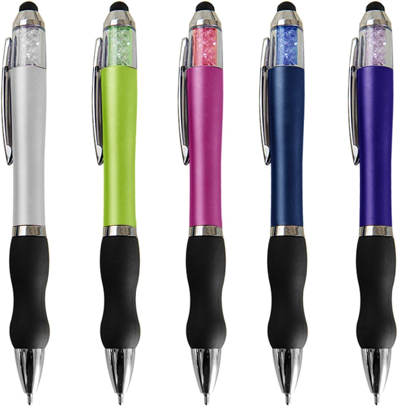 Multi-colour Stylus Ballpoint Pens - Five