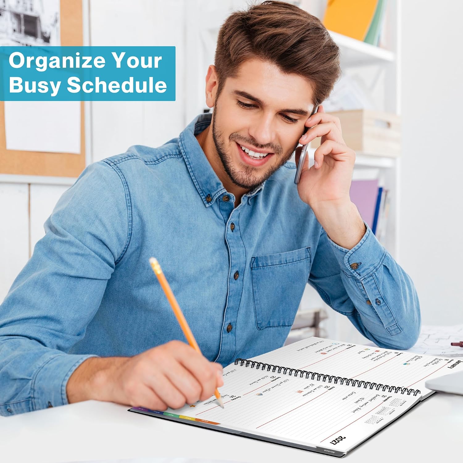 Academic Planner 2026-2027, 8.5 x 11 in - Weekly and Monthly Layout