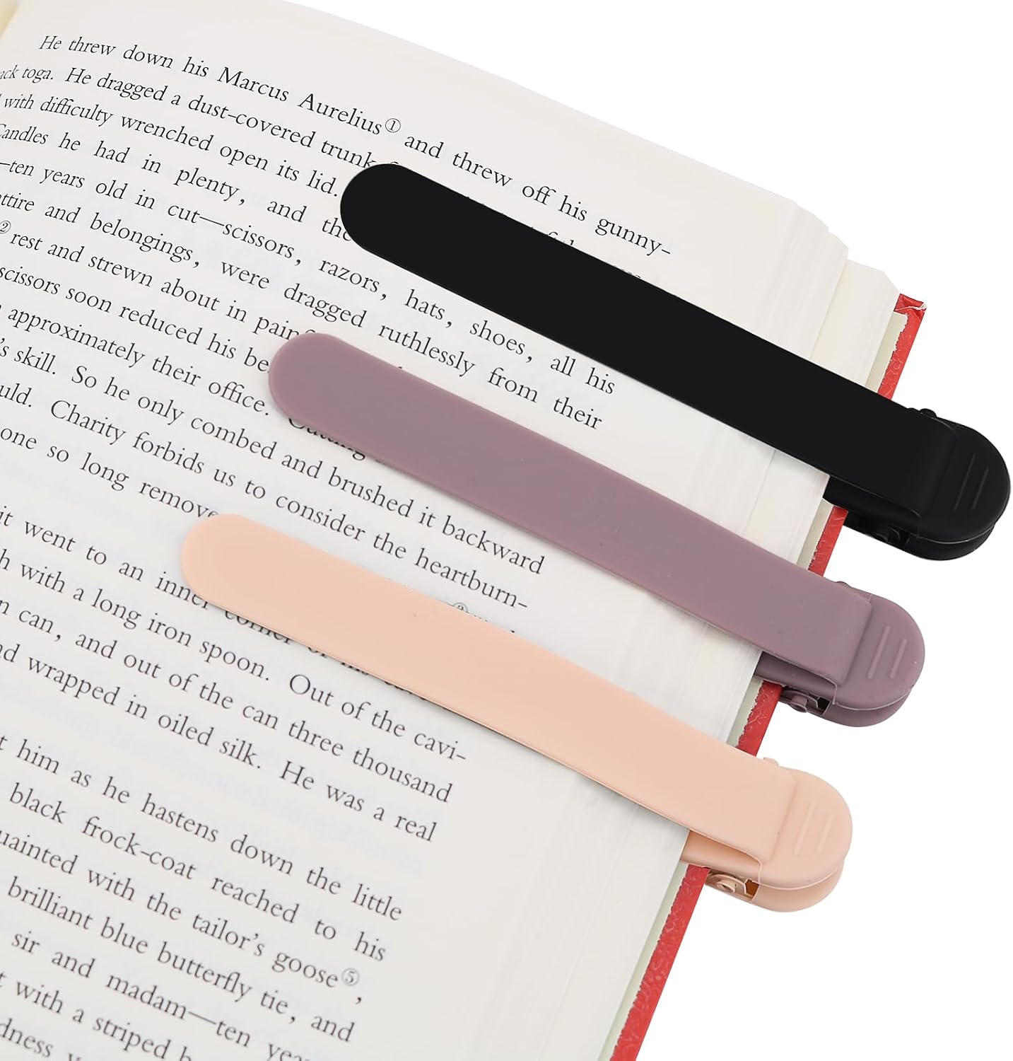 Silicone Page Holder Set